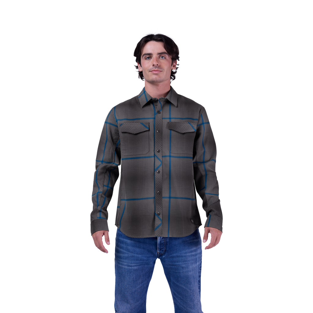 Survivalist Fire Long Sleeve Flannel Shirt