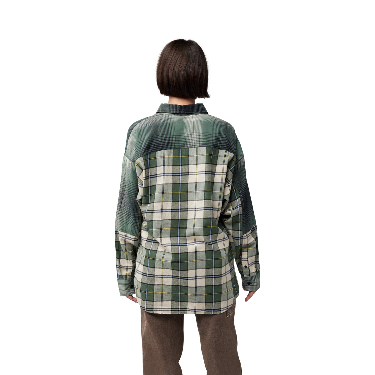 Womens Oversized Flannel Shirt