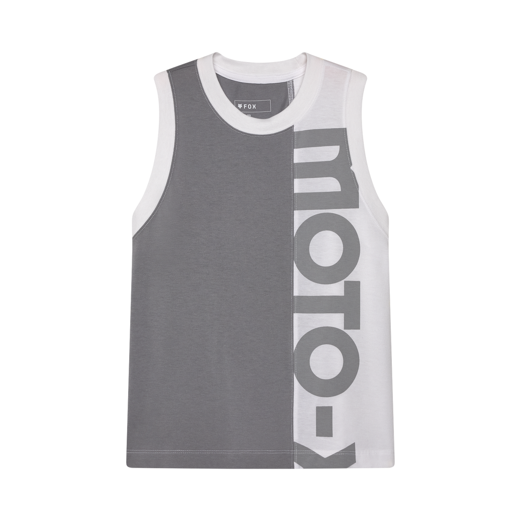 Womens Moto-X Blocked Tank