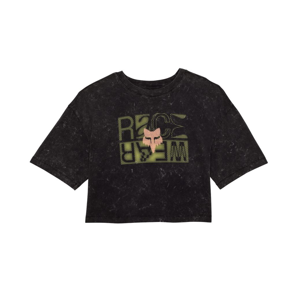 Womens Throttle Oversized Crop Tee