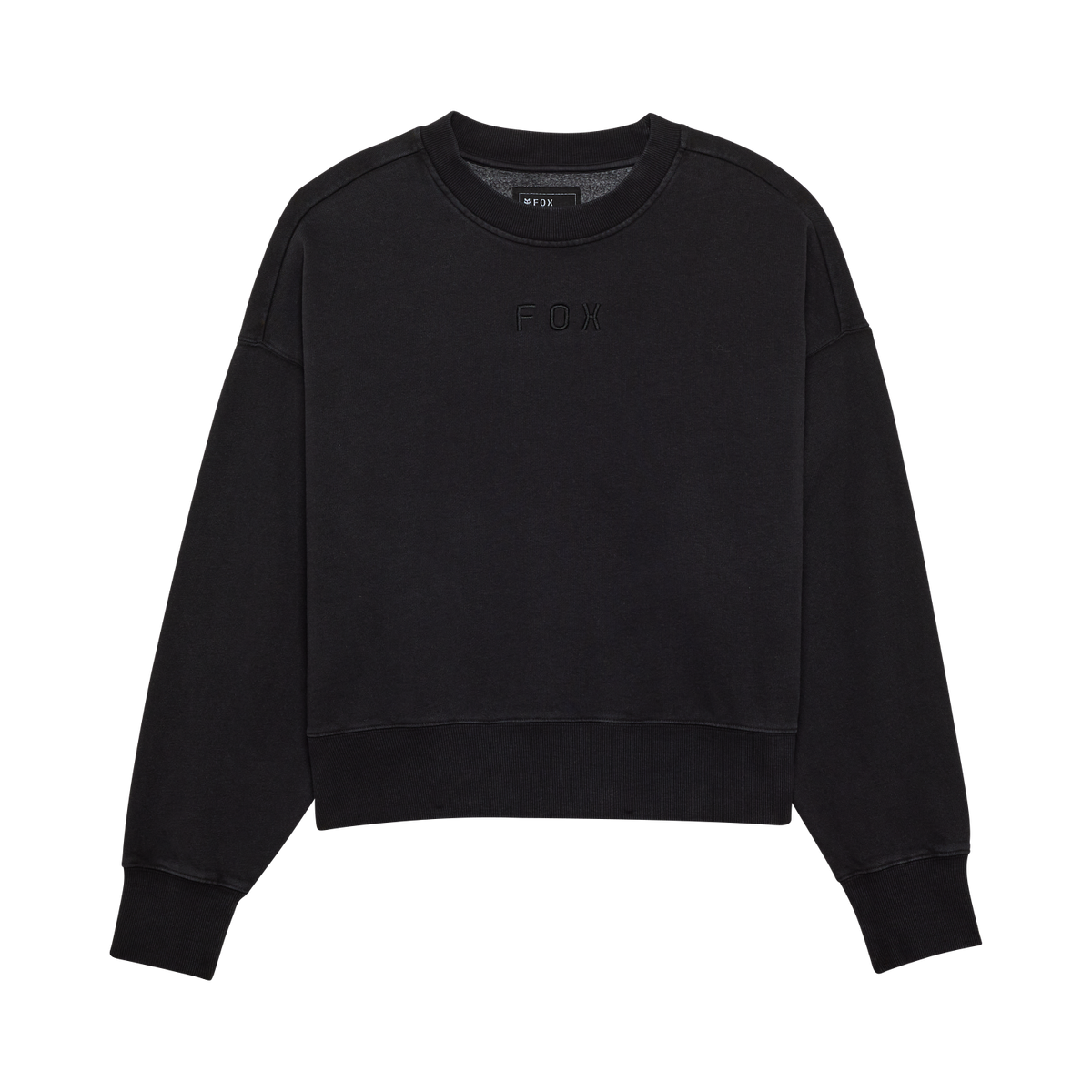 Womens Wordmark Oversized Crew Pullover