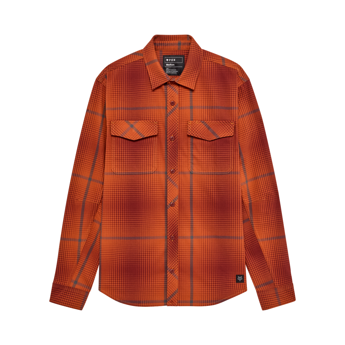 Survivalist Fire Long Sleeve Flannel Shirt