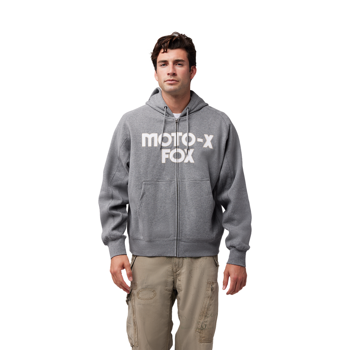 Moto-X Oversized Zip Hoodie
