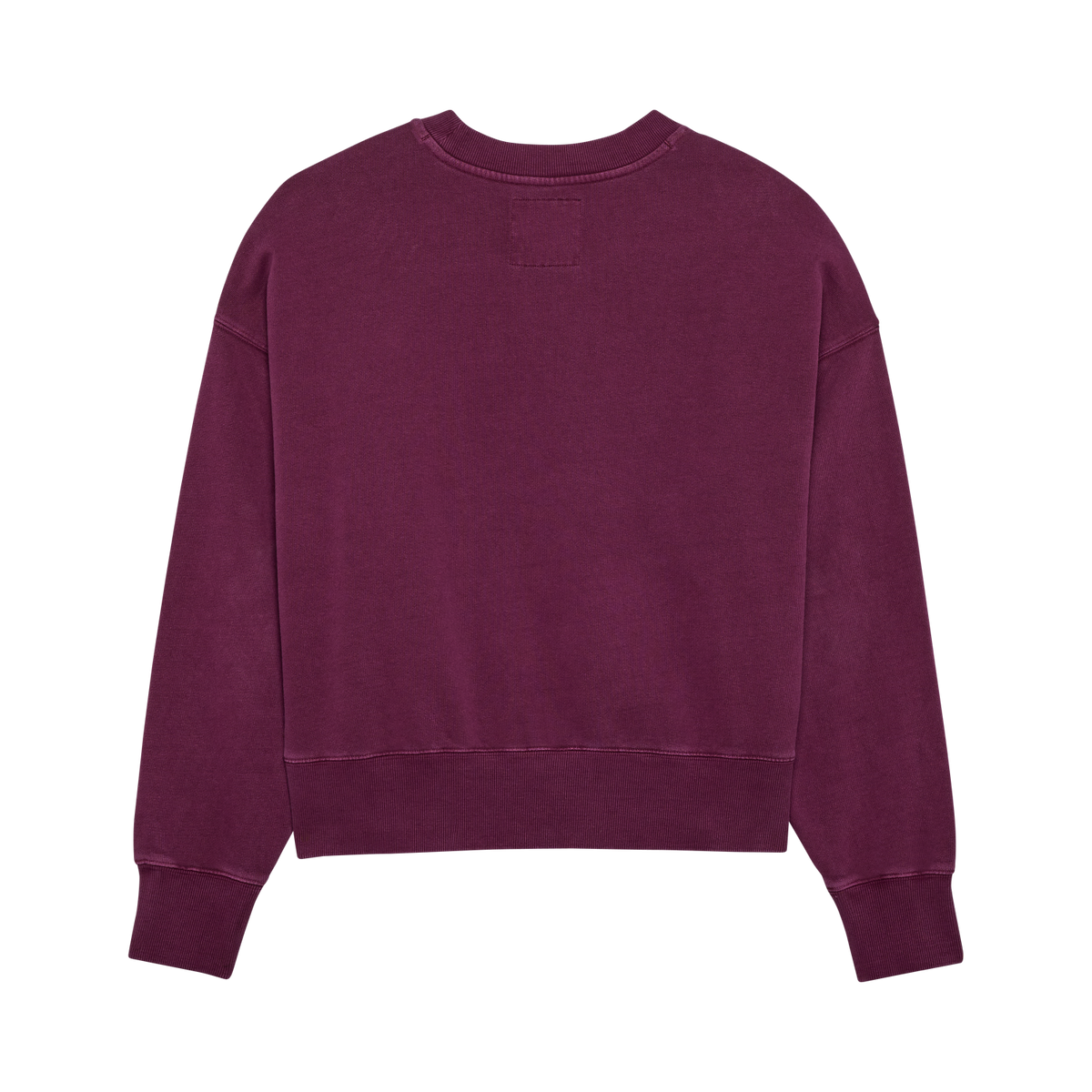Womens Wordmark Oversized Crew Pullover