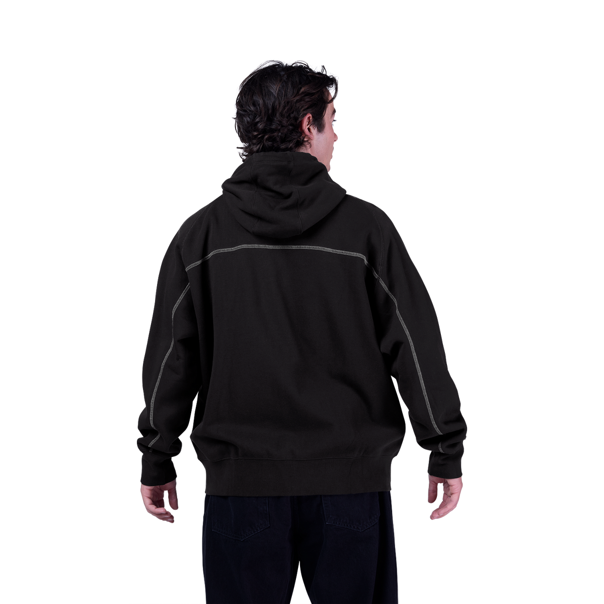 Moto-X Oversized Zip Hoodie