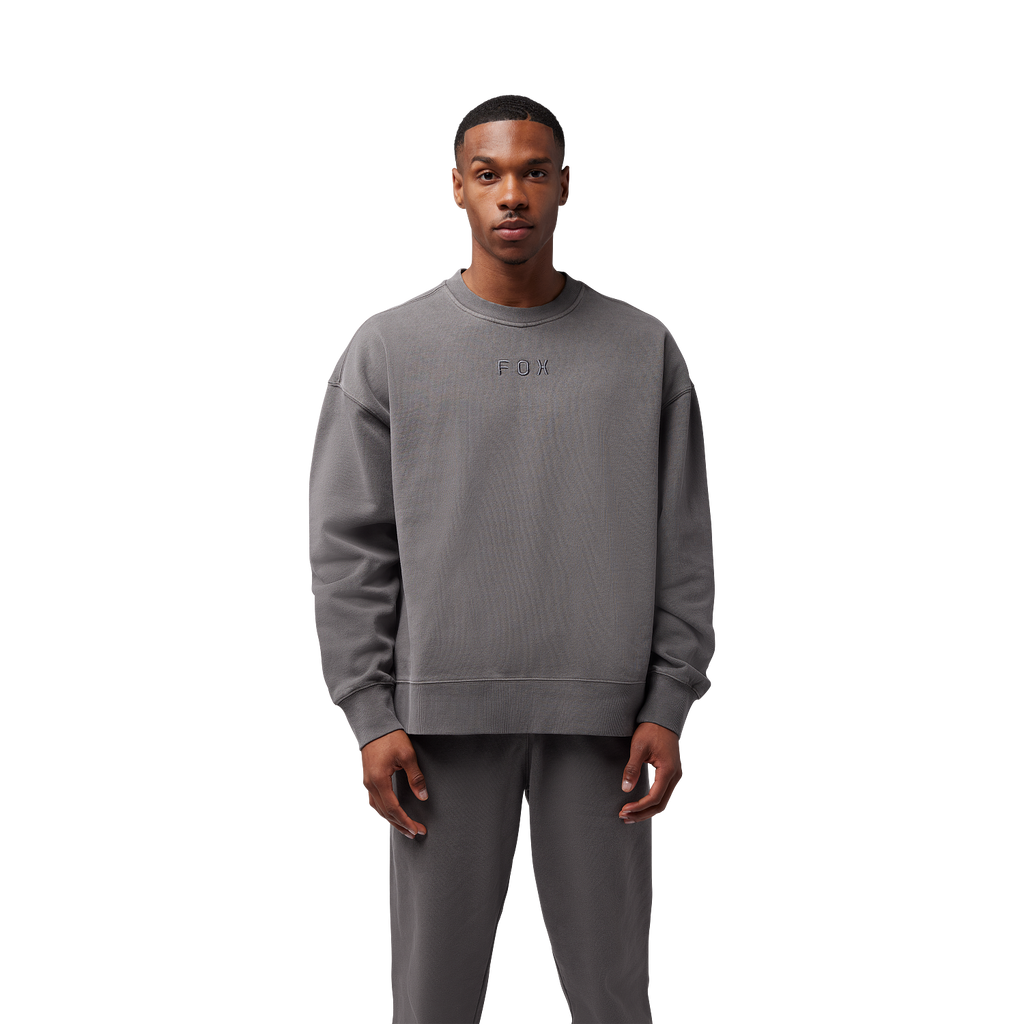 Wordmark Oversized Crew Pullover