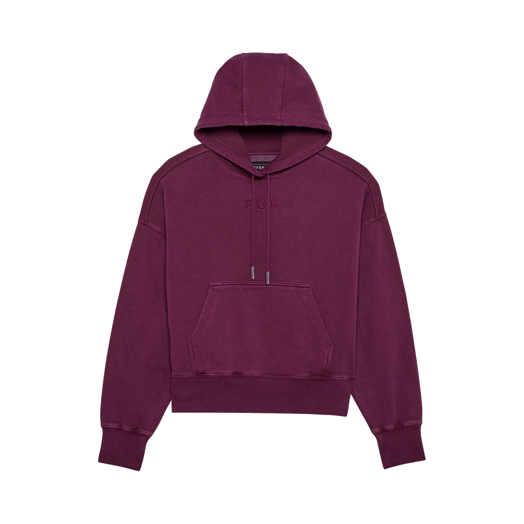 Womens Wordmark Oversized Pullover Hoodie